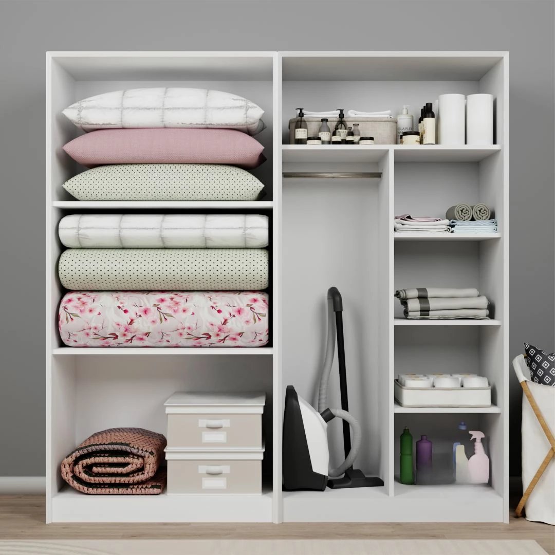 Dollap Skye Decor, i bardhë, Lucas 1600-91