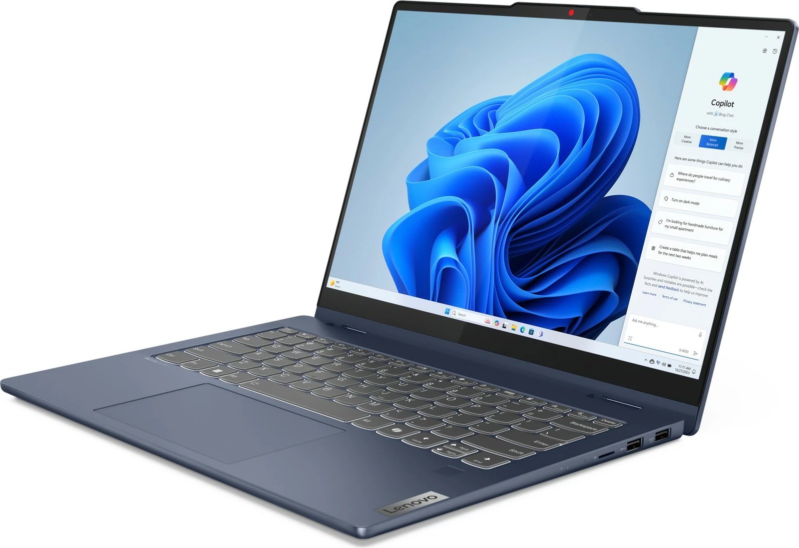 Laptop Lenovo IdeaPad 5 14IRH9, i5, 16GB, 512GB, 14 inç, blu