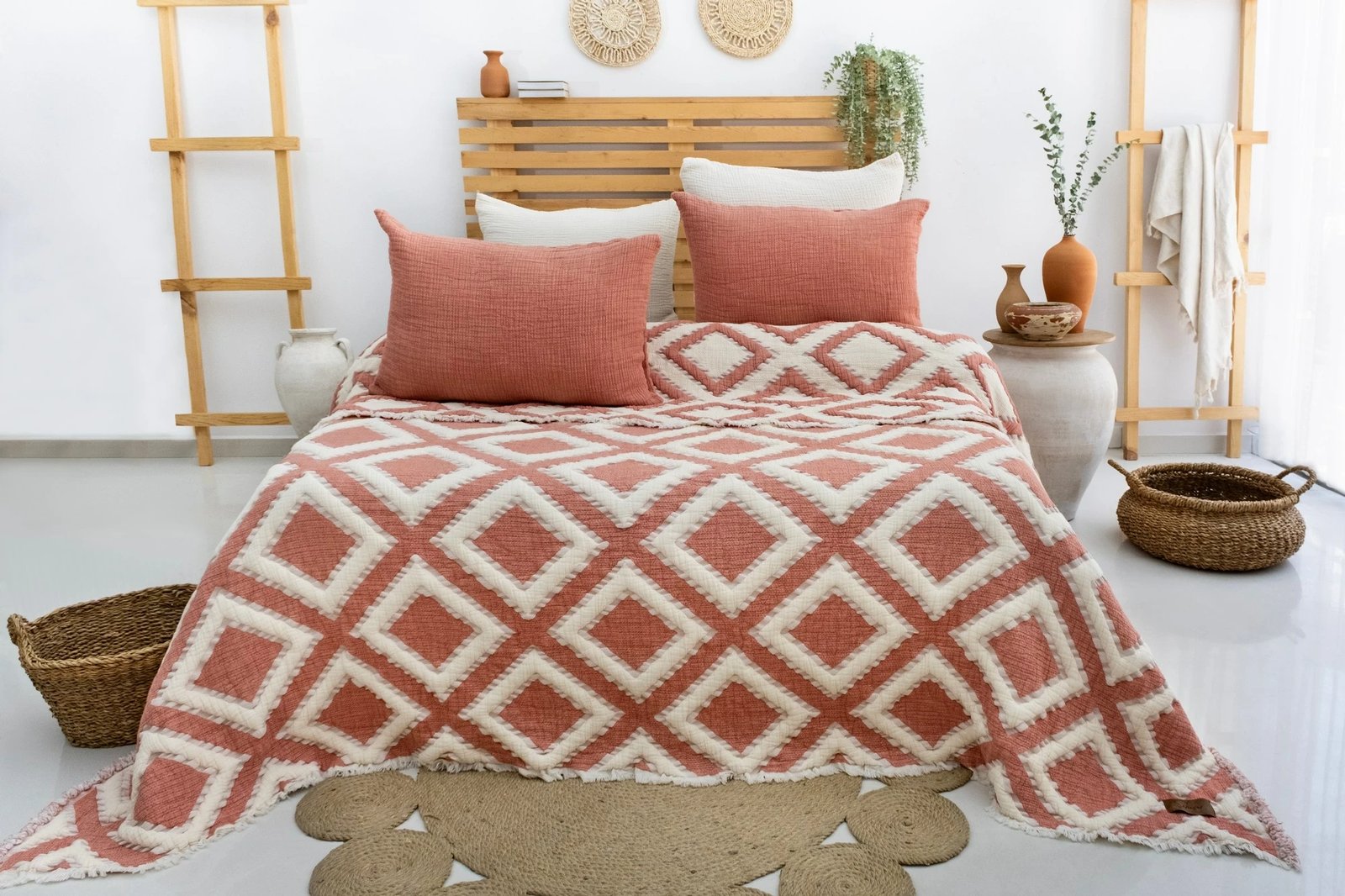 Set piké dopio, ngjyrë e kuqe tjegull, Sonia