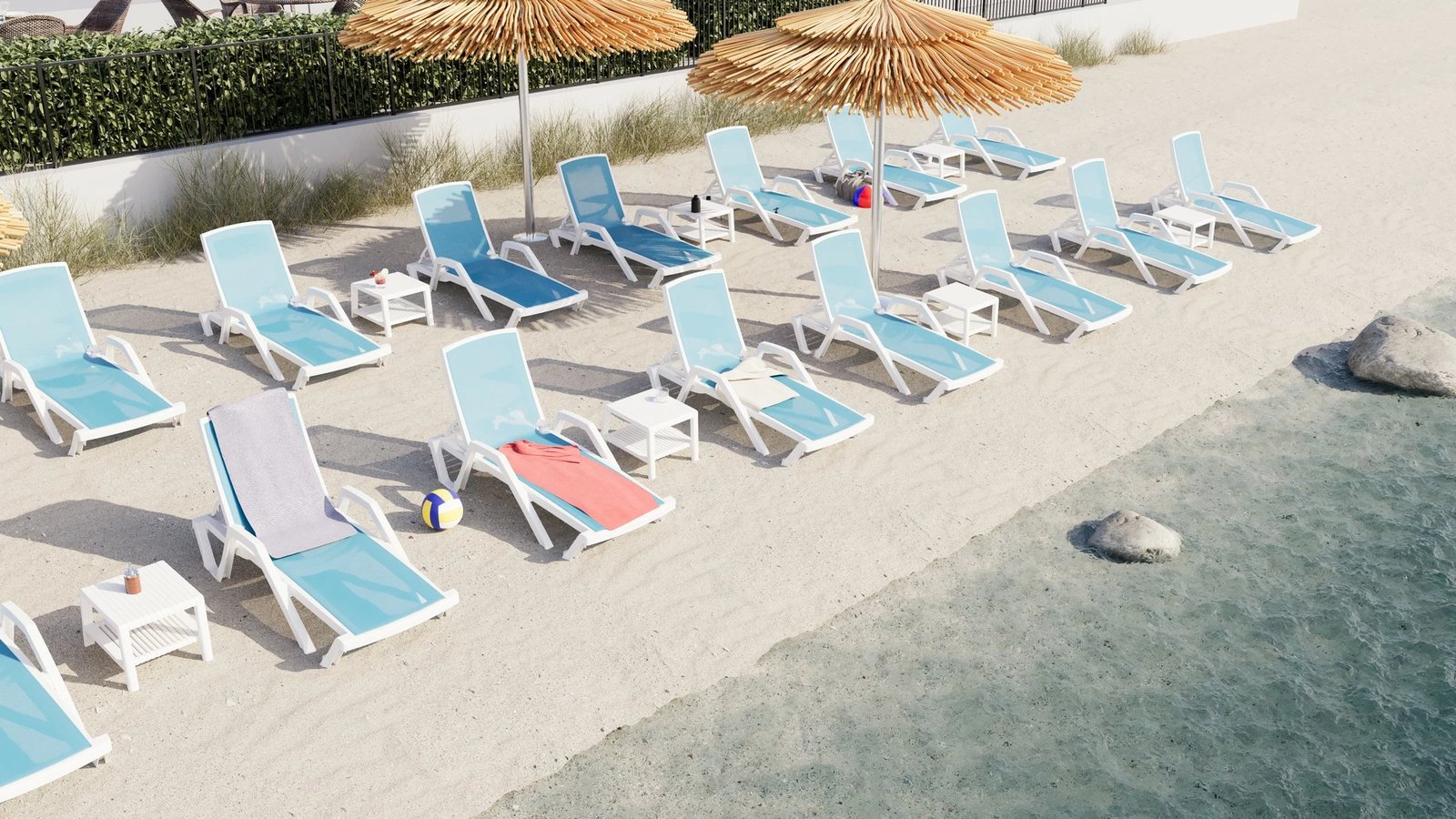 Tavolinë kafeje Hanah Home, Joker, fildish dhe e bardhë