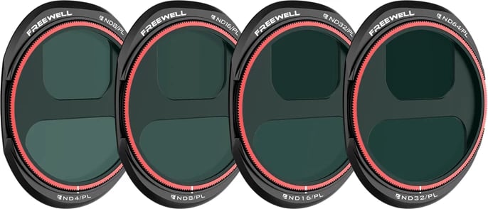 Set filtrash për dron Freewell FW-M4P-BRG për DJI Mavic 4 Pro, ND/PL Bright Day (4 copë)