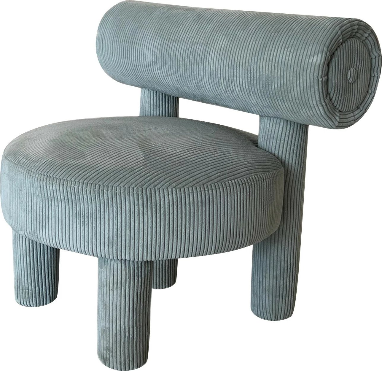 Karrige lounge Dino, ngjyrë kaltër