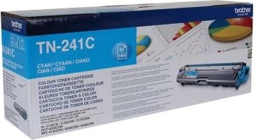 Toner Brother TN-241C, rendiment 1100–1700 faqe, cyan