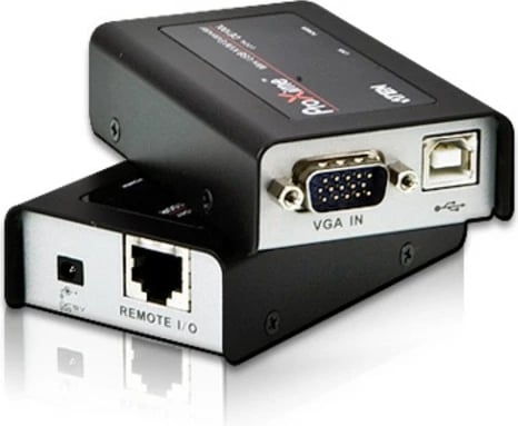 Ekstender KVM ATEN CE100, VGA/USB, 100m, i zi