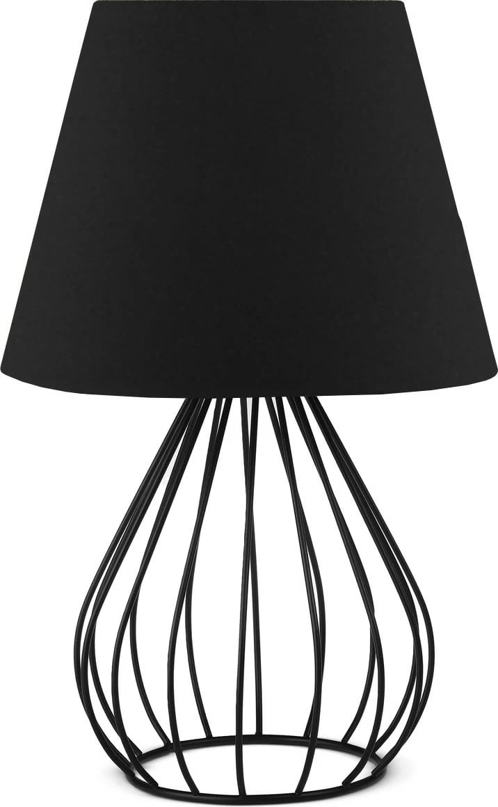 Set llamba tavoline (2 copë), Opviq, AYD - 2599, ngjyrë e zezë