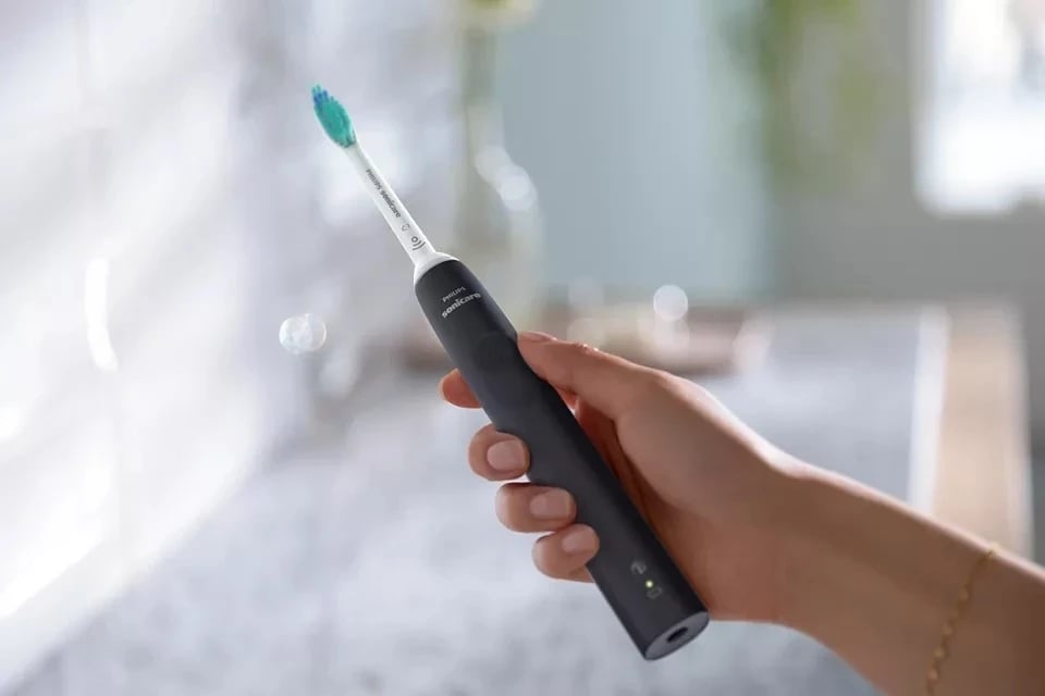 Furçë dhëmbësh Philips Sonicare HX3675/15, e zezë/rozë Furçë dhëmbësh Philips Sonicare HX3675/15, e zezë/rozë