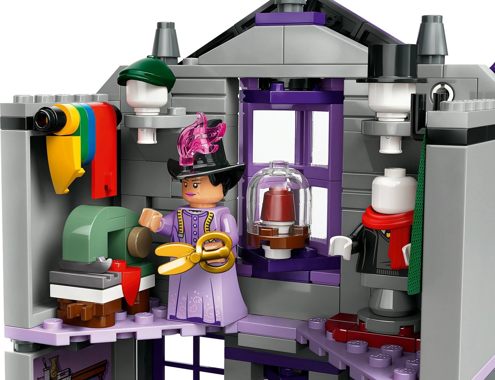 Set ndërtimi LEGO Ollivanders™ & Madam Malkin's Robes, 744 copë, shumëngjyrësh