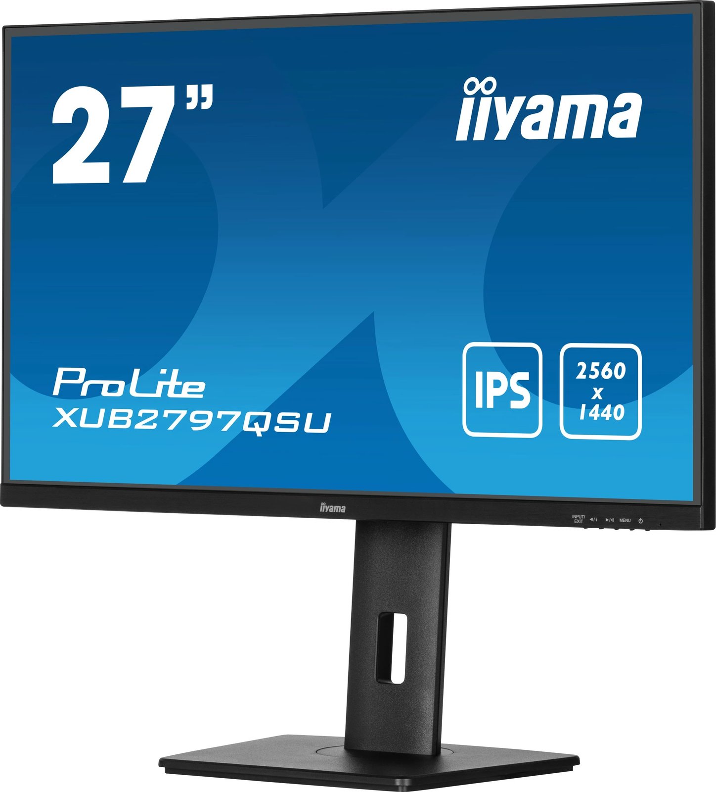 Monitor iiyama ProLite XUB2797QSU-B2, 27", 2560 x 1440, LED, 1 ms, e zezë
