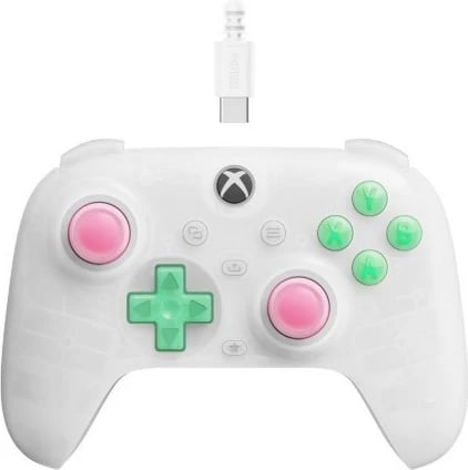 Gamepad 8BitDo Ultimate Mini me kabllo, për Xbox, PC, RET00505, Bardhë