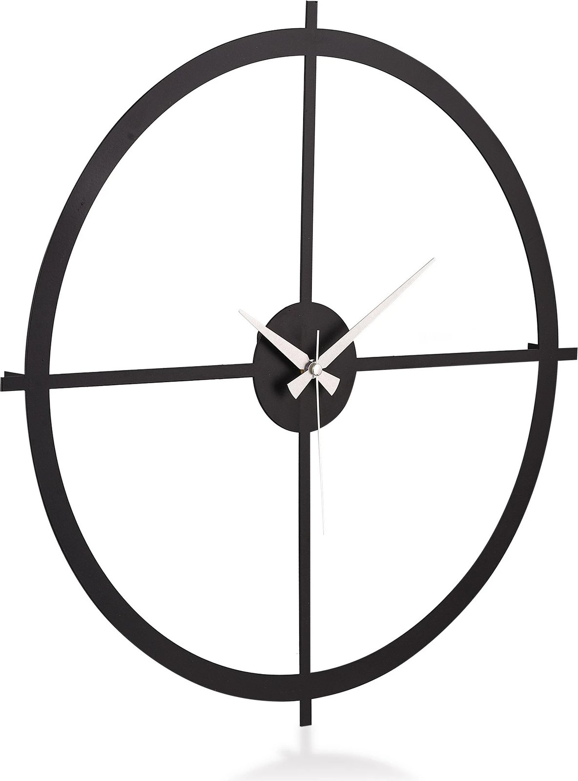 Orë muri dekorative metalike Wallity, Nuvola, e zezë