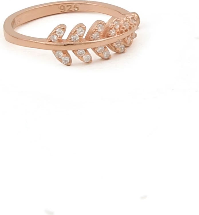 Unazë argjendi, ngjyrë rozë ari, Jumeon 9947ROS