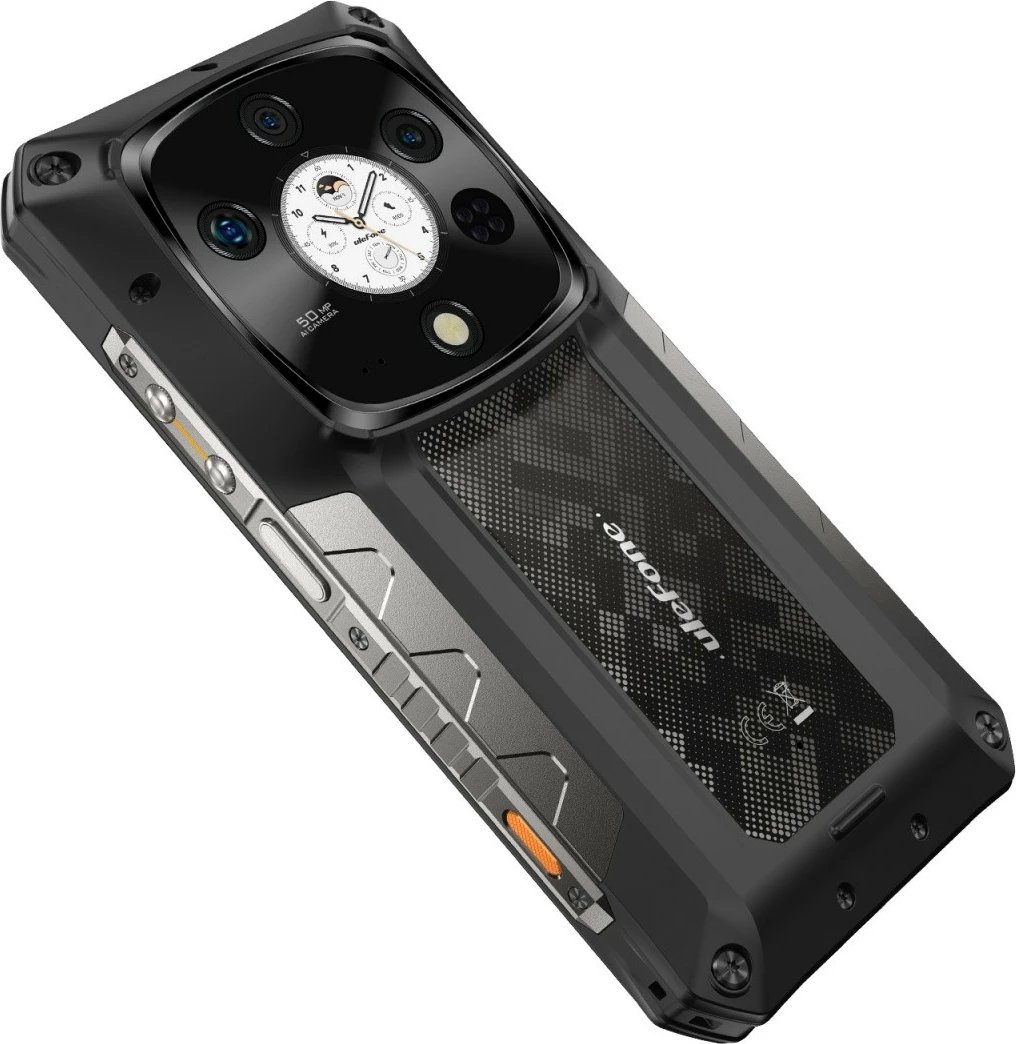 Celular Ulefone Armor 28 Pro 5G 16/512GB 6.67" AMOLED IP68/IP69K MIL-STD-810H Black