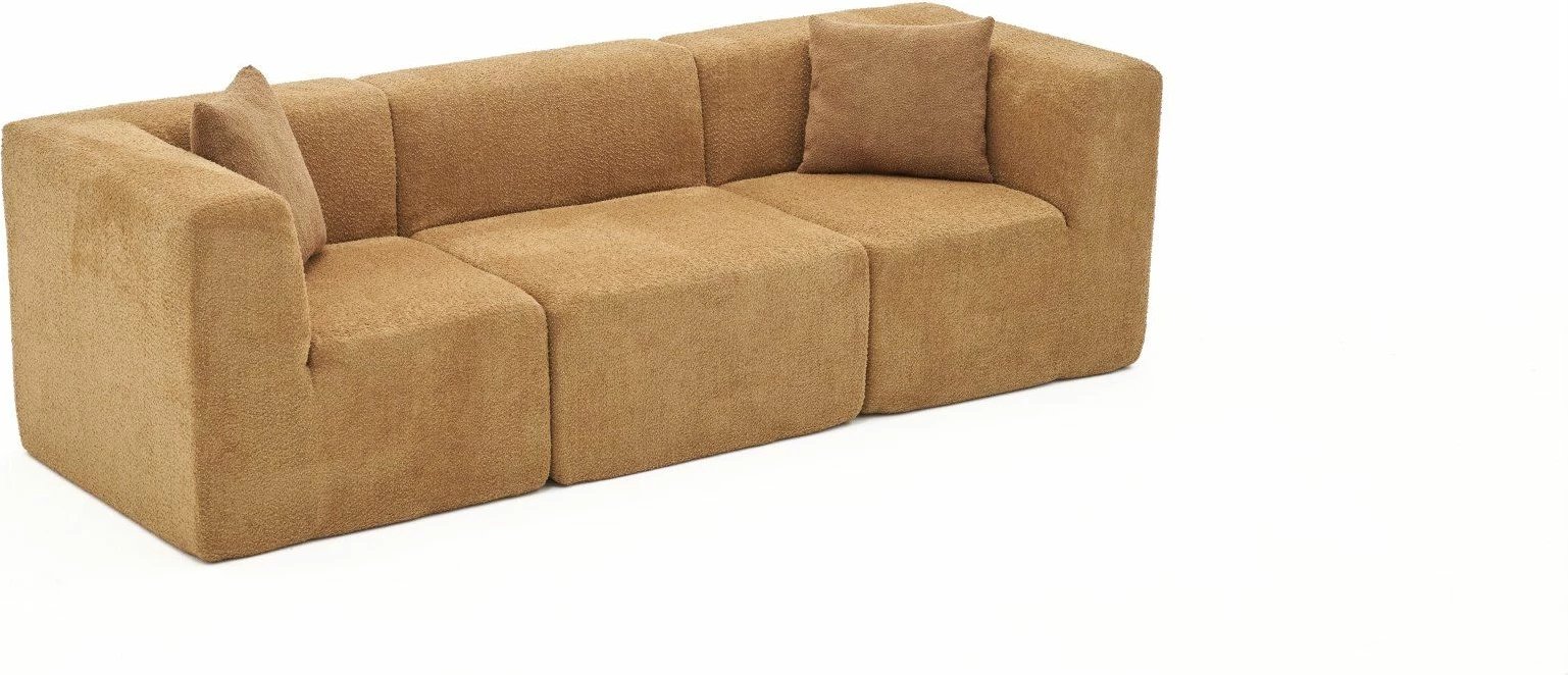 Divan treshe Raks, kafe, Atelier del Sofa