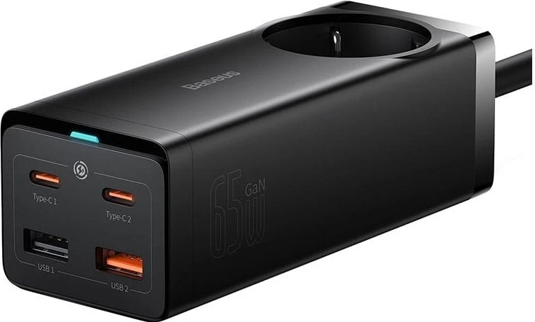 Karikues Baseus Gan3 Pro, 2x USB, 2x 2x USB C, 65W, i zi 
