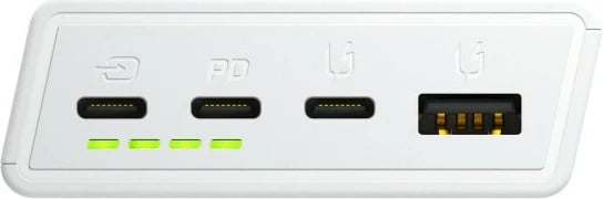 Powerbank Green Cell PowerPlay 20S 20000mAh 22.5W, Bardhë