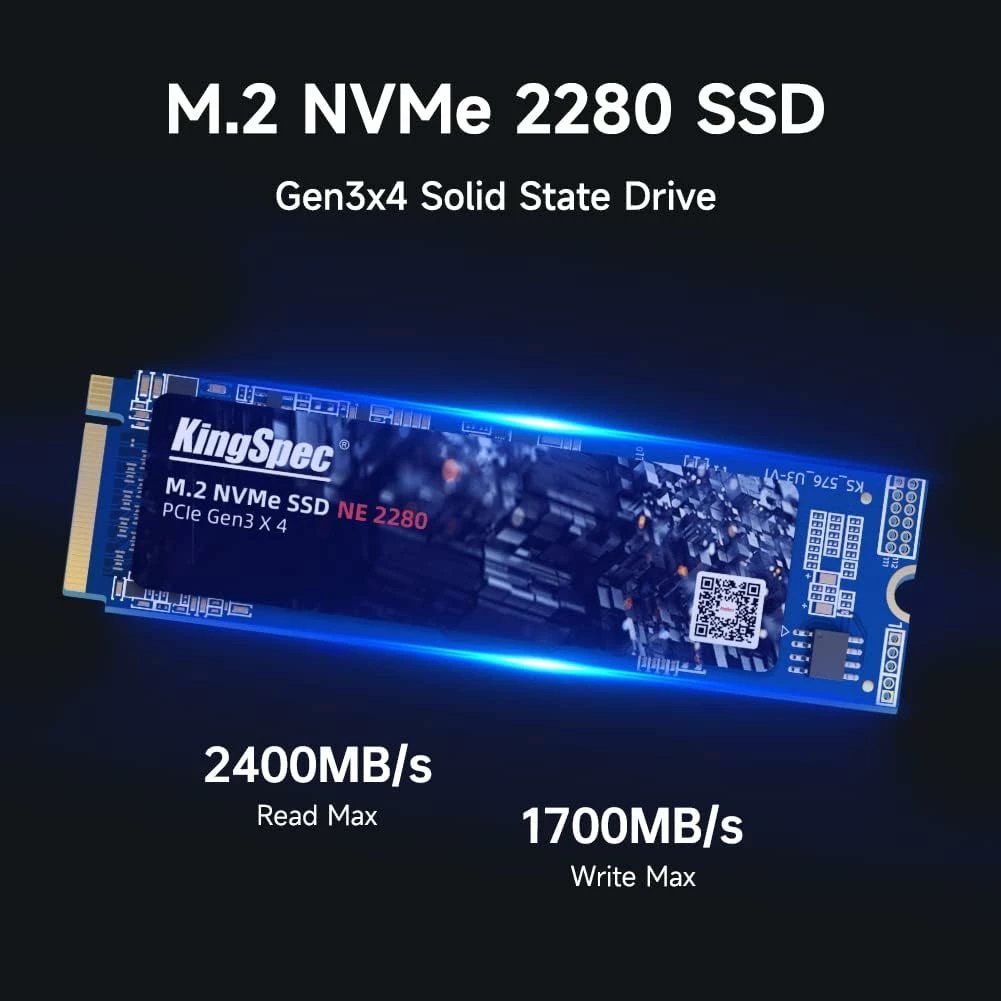 Ssd KINGSPEC SSD 256GB (Kaltër e mbyllur)