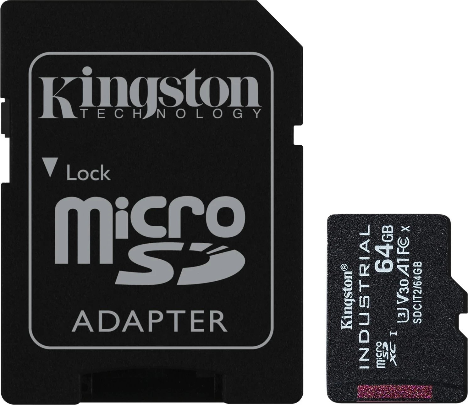 Kartë memorie Kingston Industrial, 64GB