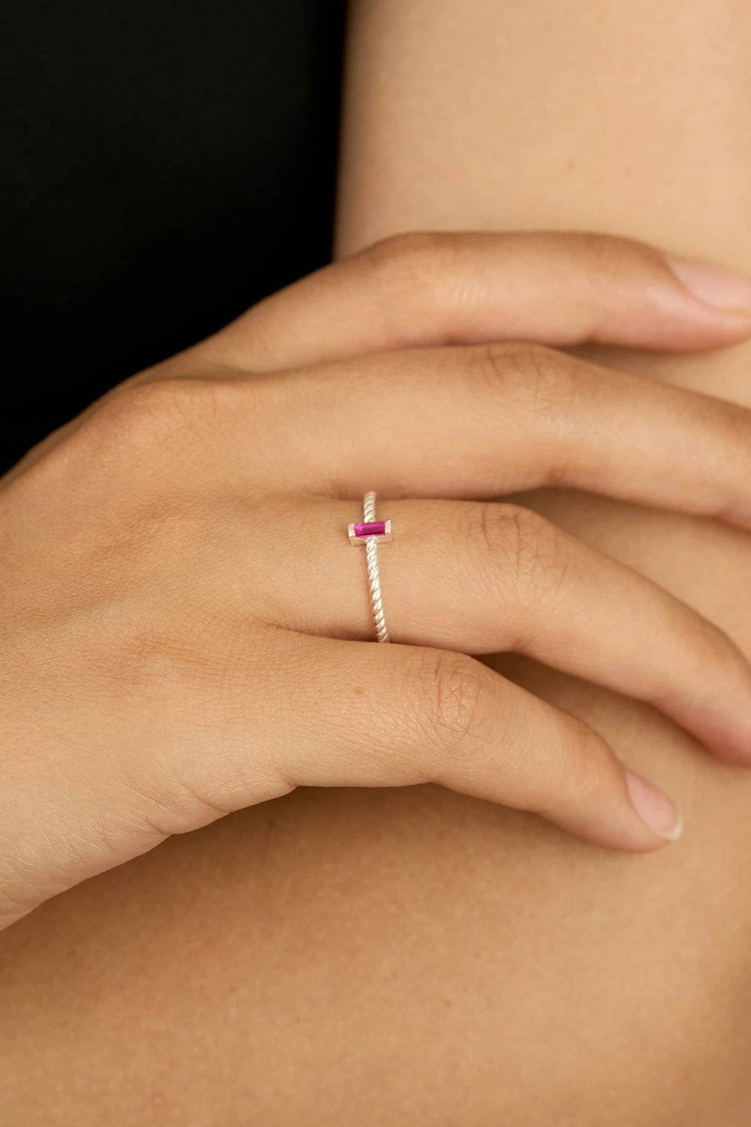 Unazë argjendi Elika Silver, FA183154