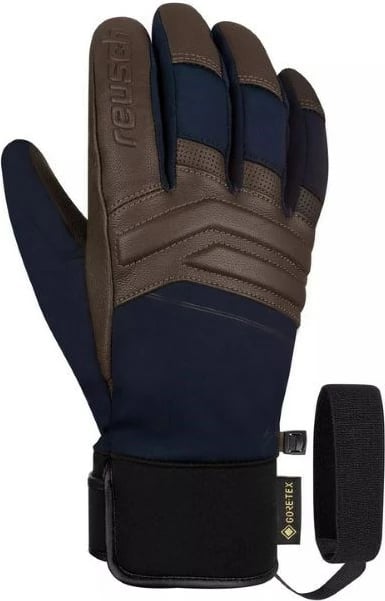 Doreza Reusch Jupiter GORE-TEX, për të rritur, Poliamid, e zezë/navy blue, Nr. 9