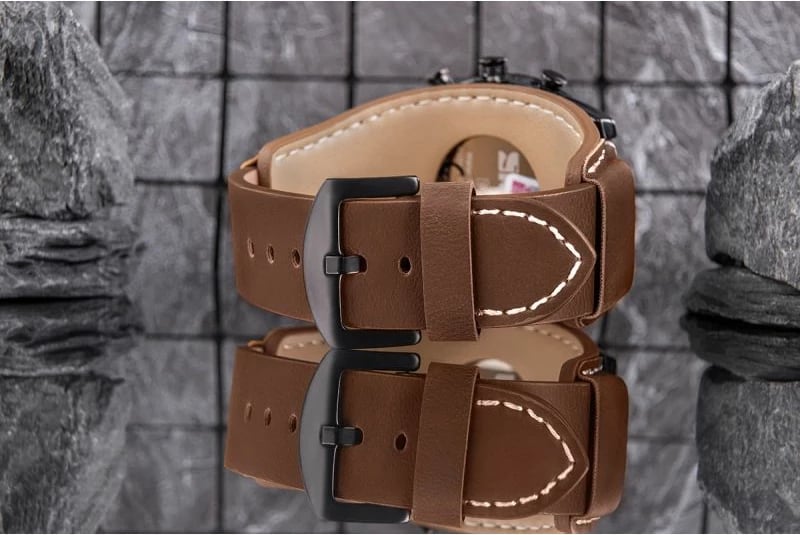 Orë dore për meshkuj Skmei, e zezë