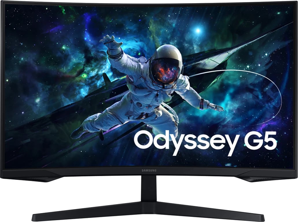Monitor Samsung Odyssey G5 S32CG554EU / LS32CG554EUXEN 32" i lakuar gaming, i zi