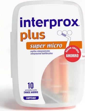 Furça interdentale Interprox Plus Supermicro unisex 10 copë