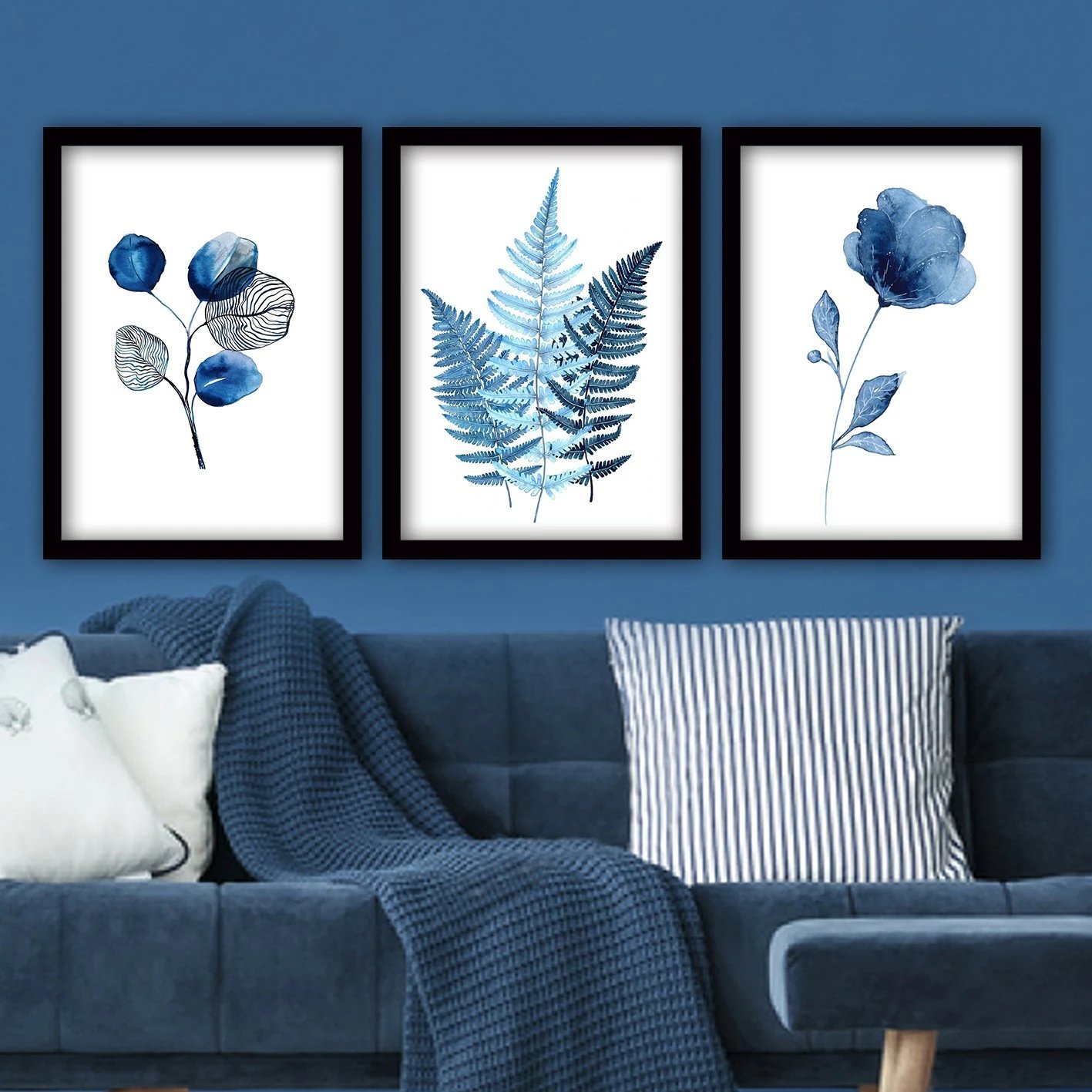 Pikturë dekorative me kornizë (3 copë), Wallity, 3SC158