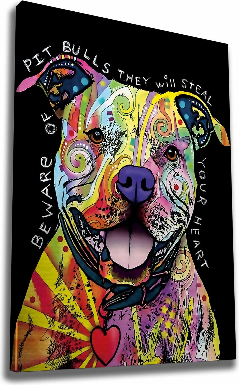 Pikturë dekorative në kanavacë Wallity, WY163, shumëngjyrëshe, 50x70cm