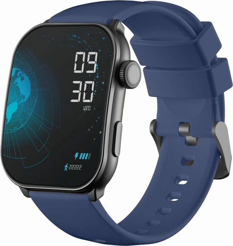 Smartwatch për meshkuj Gravity, zi