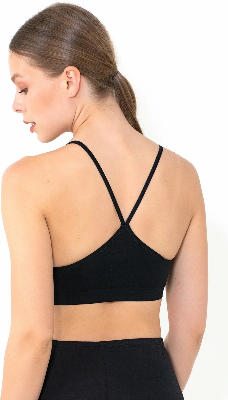 Bustier i zi Jumeon, 237-002200, për femra