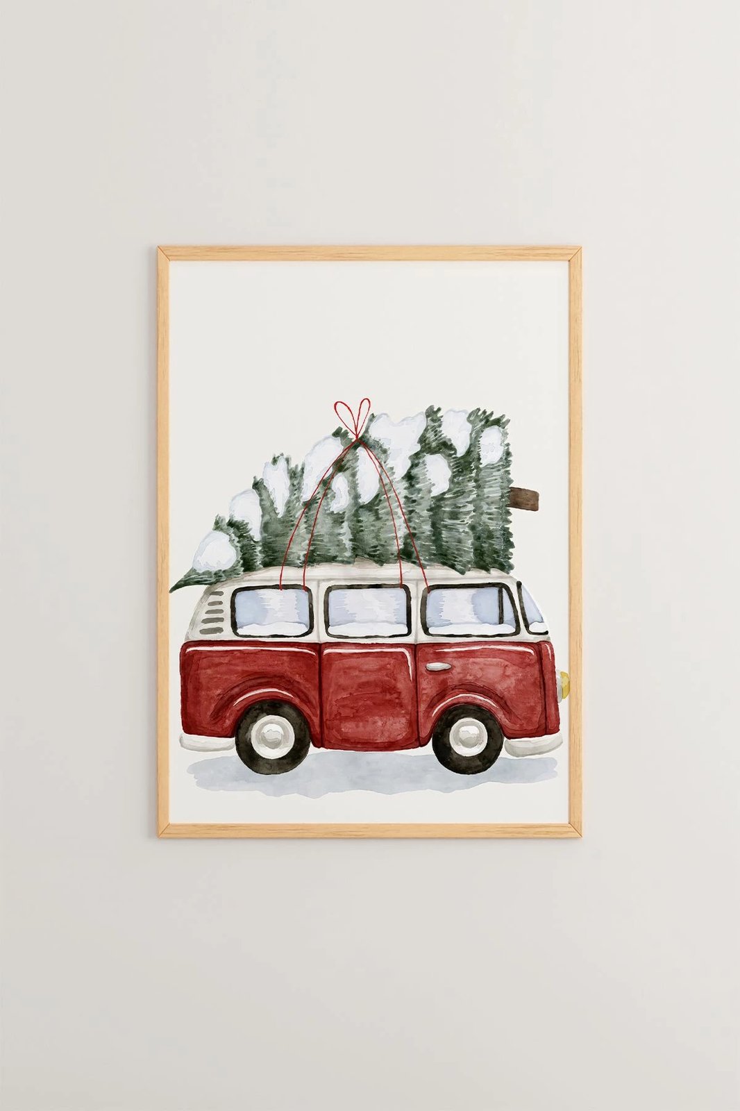 Pikturë dekorative me kornizë Wallity, Nwyearsngmdl67, shumëngjyrëshe