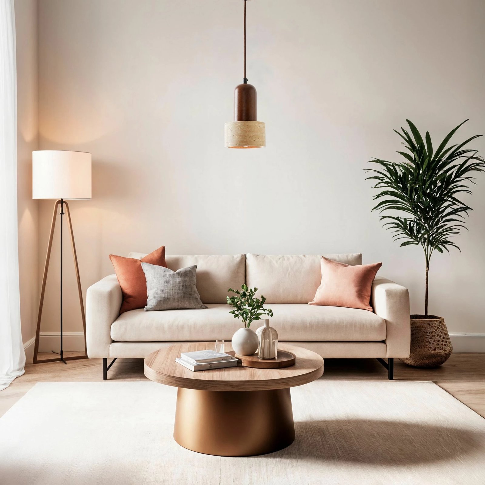 Llambë tavani Opviq, Loer, dru arre, bezhë