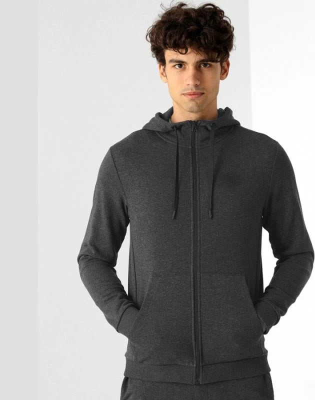 Duks me kapuç për meshkuj 4F, ngjyrë grafit