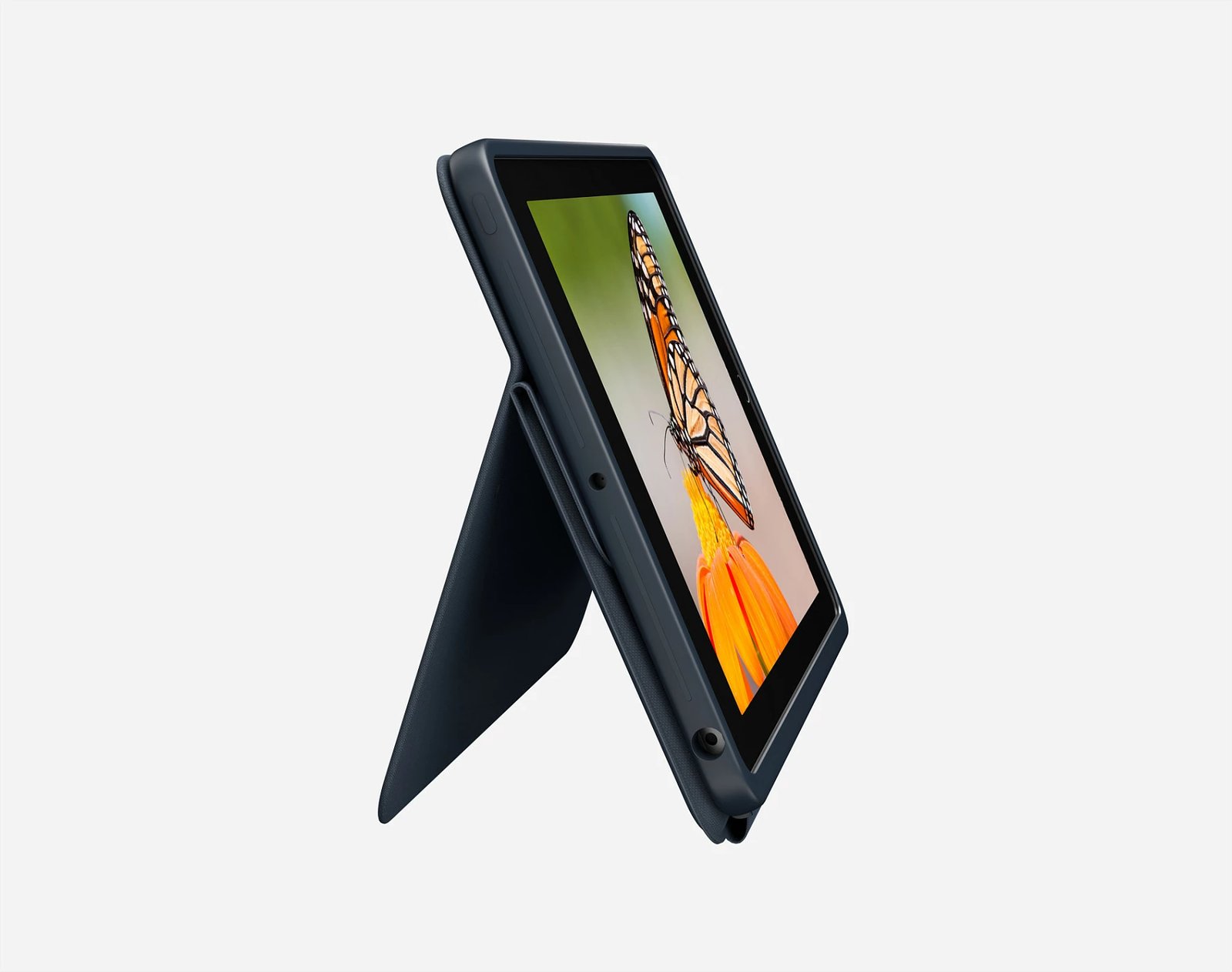 Mbështjellës me tastierë Logitech Rugged Combo 3 për iPad 7/8/9, QWERTY, Nordic, blu