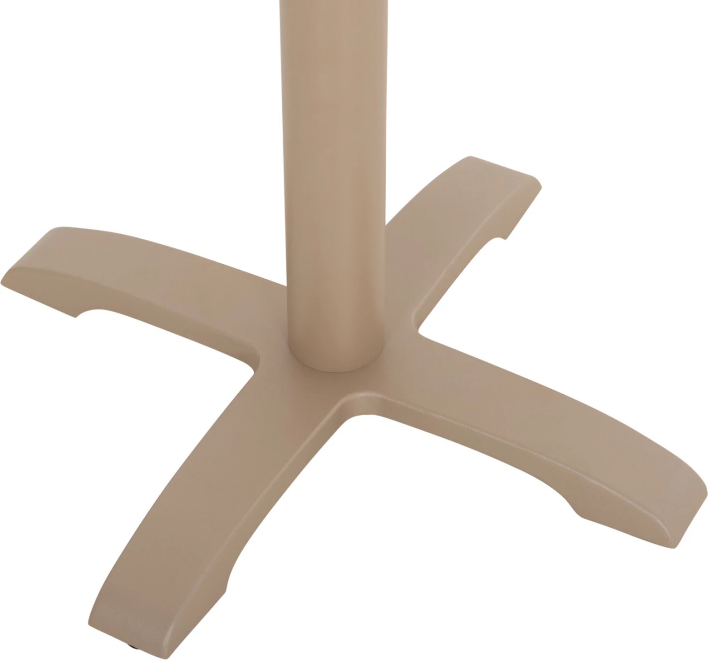 Baza për tavolinë bari, metal/hekuri i derdhur, ngjyrë kapuçino, FH417.25, 62x62x108cm