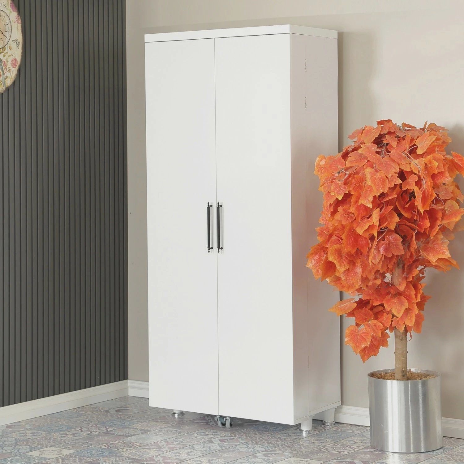 Dollap shumëpërdorimësh Hanah Home, Guzzo, i bardhë