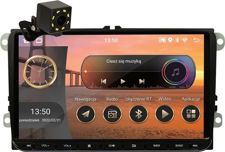 Radio veture BLOW CP02, 2DIN, 9", Android 13, e zezë
