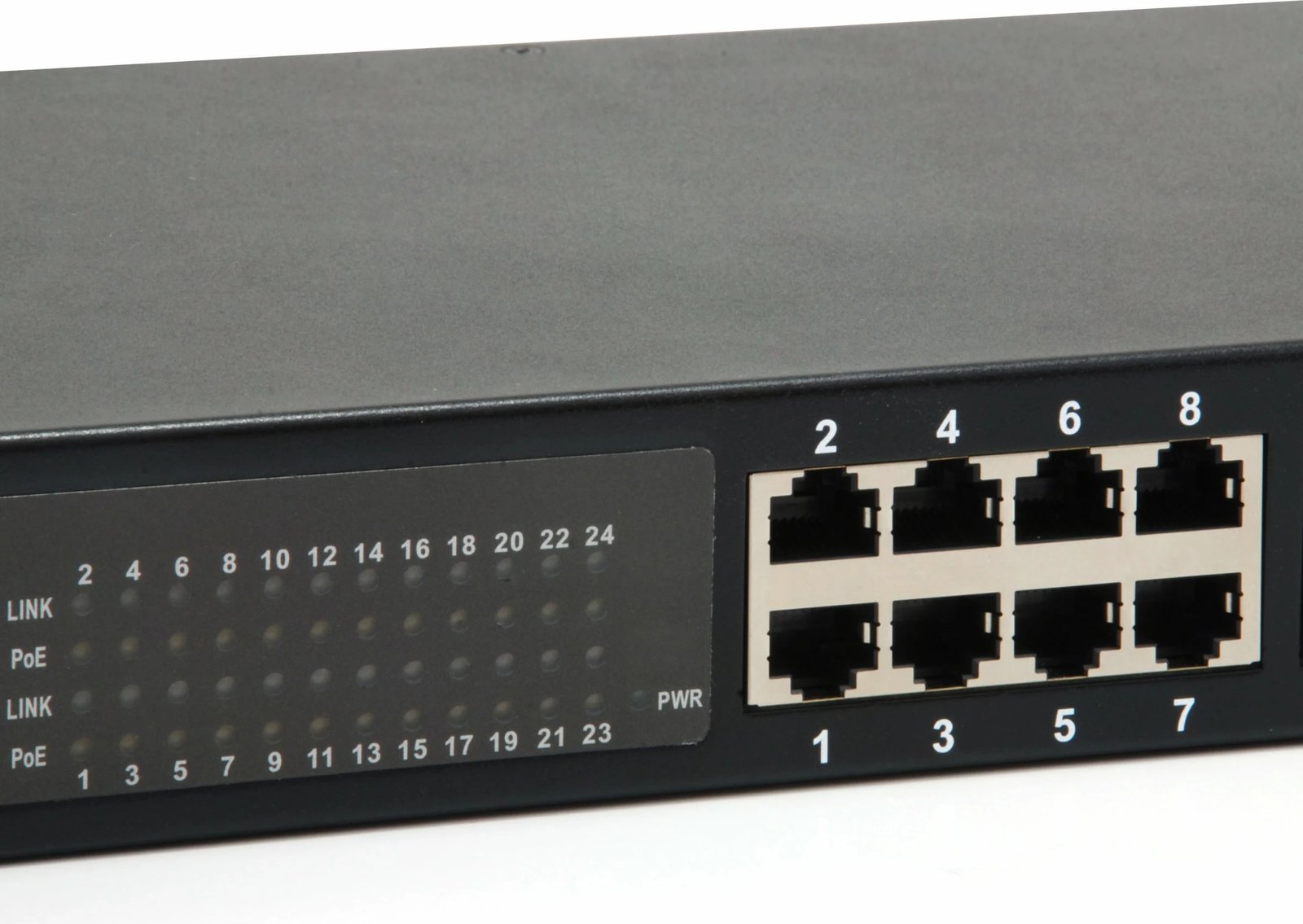 Switch LevelOne 24-Port Gigabit PoE, 150W, Rack mounting