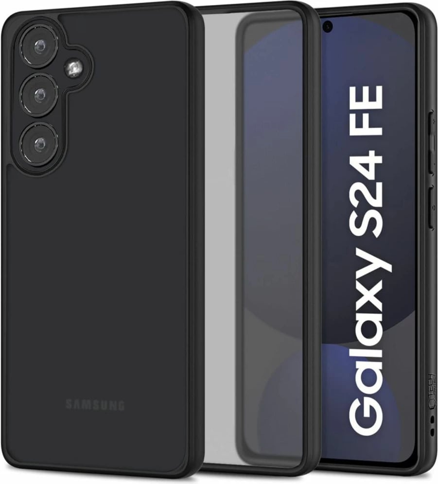 Mbështjellës Tech-Protect MagMat për Samsung Galaxy S24 FE, i zi