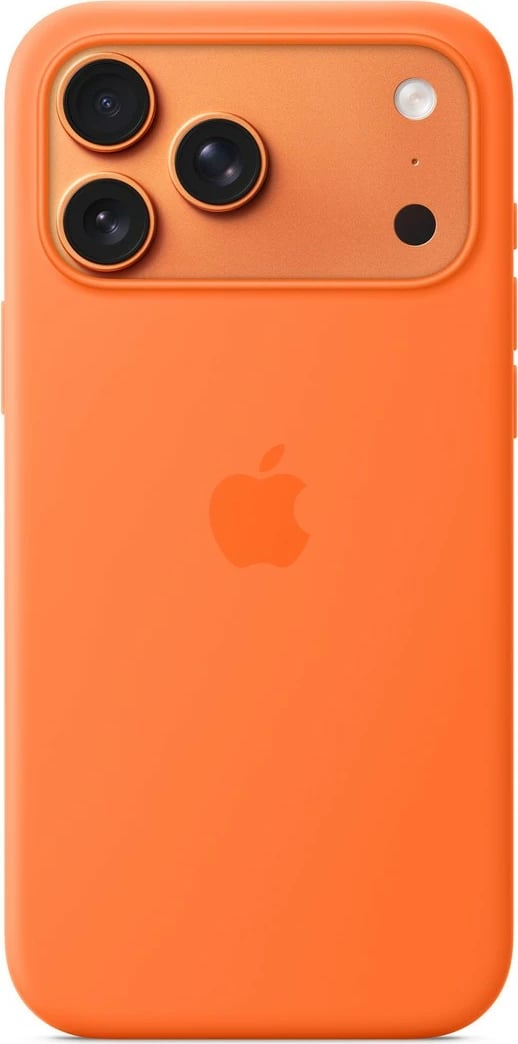 Mbështjellës silikon Apple MagSafe për iPhone 17 Pro Max, Portokalli