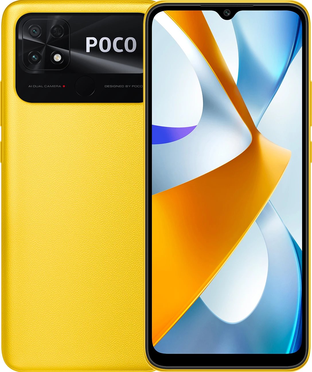 Celular Poco C40, 6.71", 4+64GB, DS, i verdhë