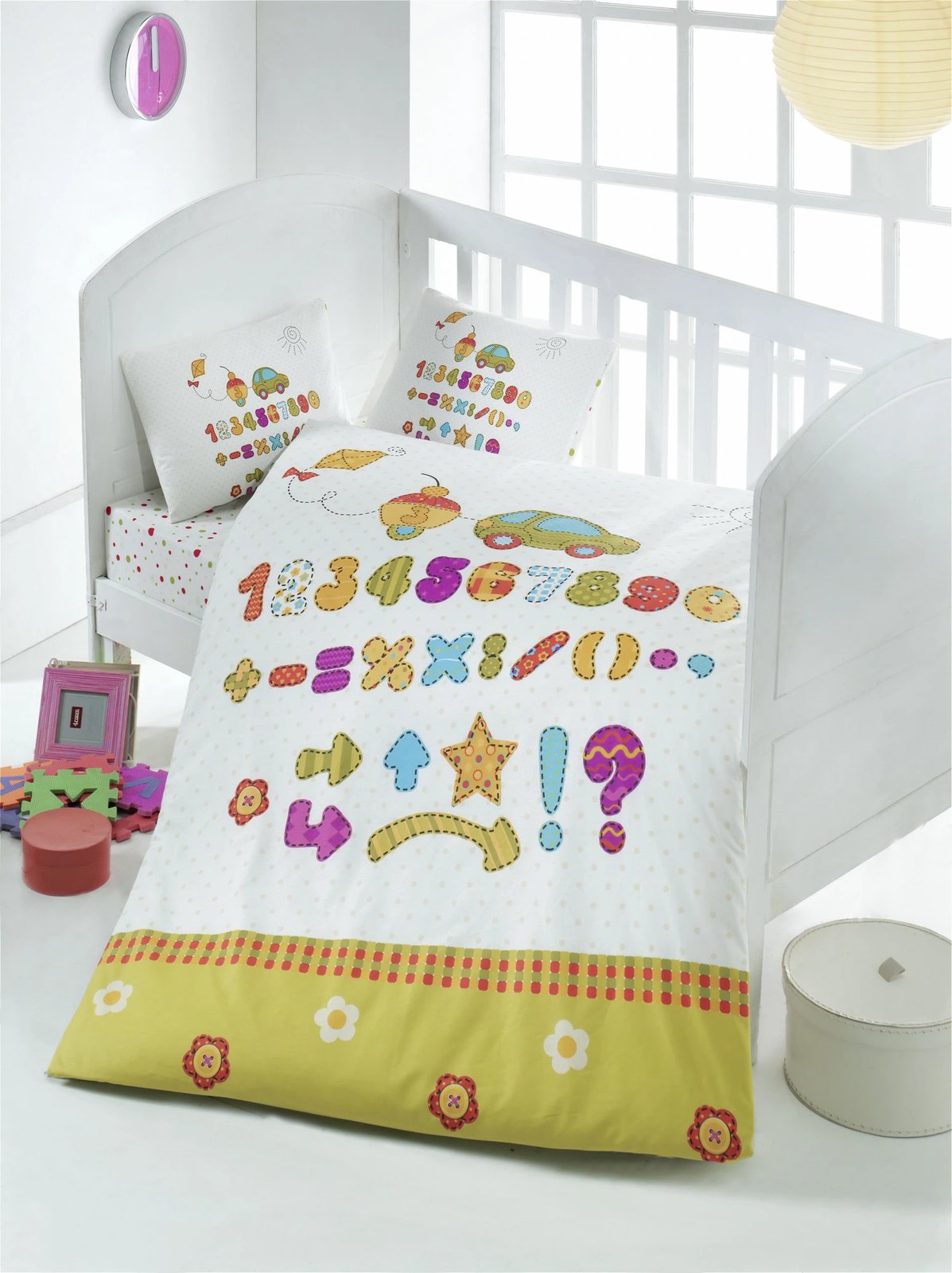 Set mbulesash për quilt për bebe, L'essentiel, Abaküs