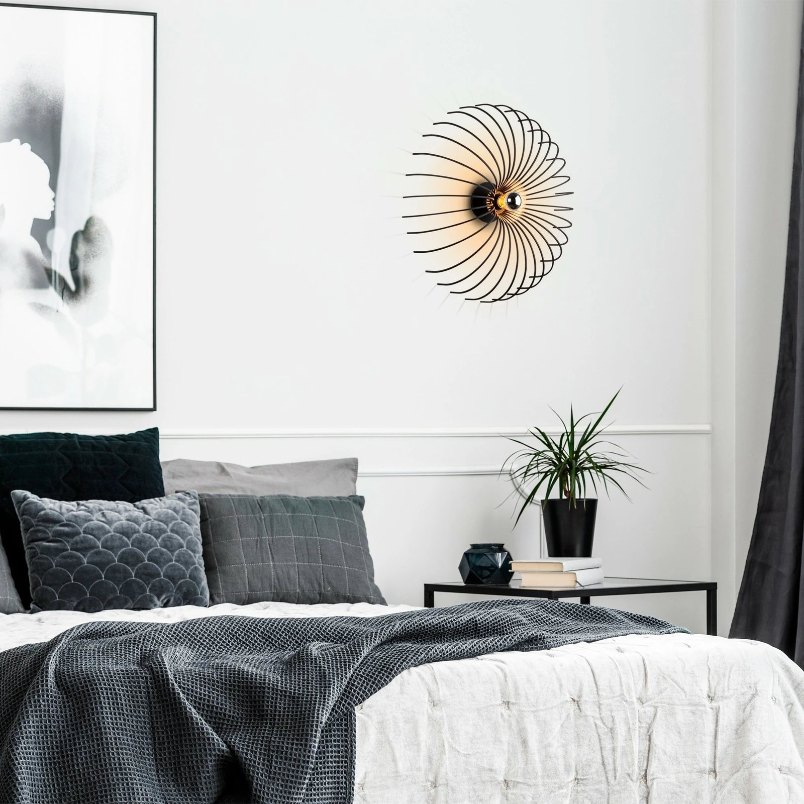 Llambë muri Opviq, Aspendos, e zezë, N-643