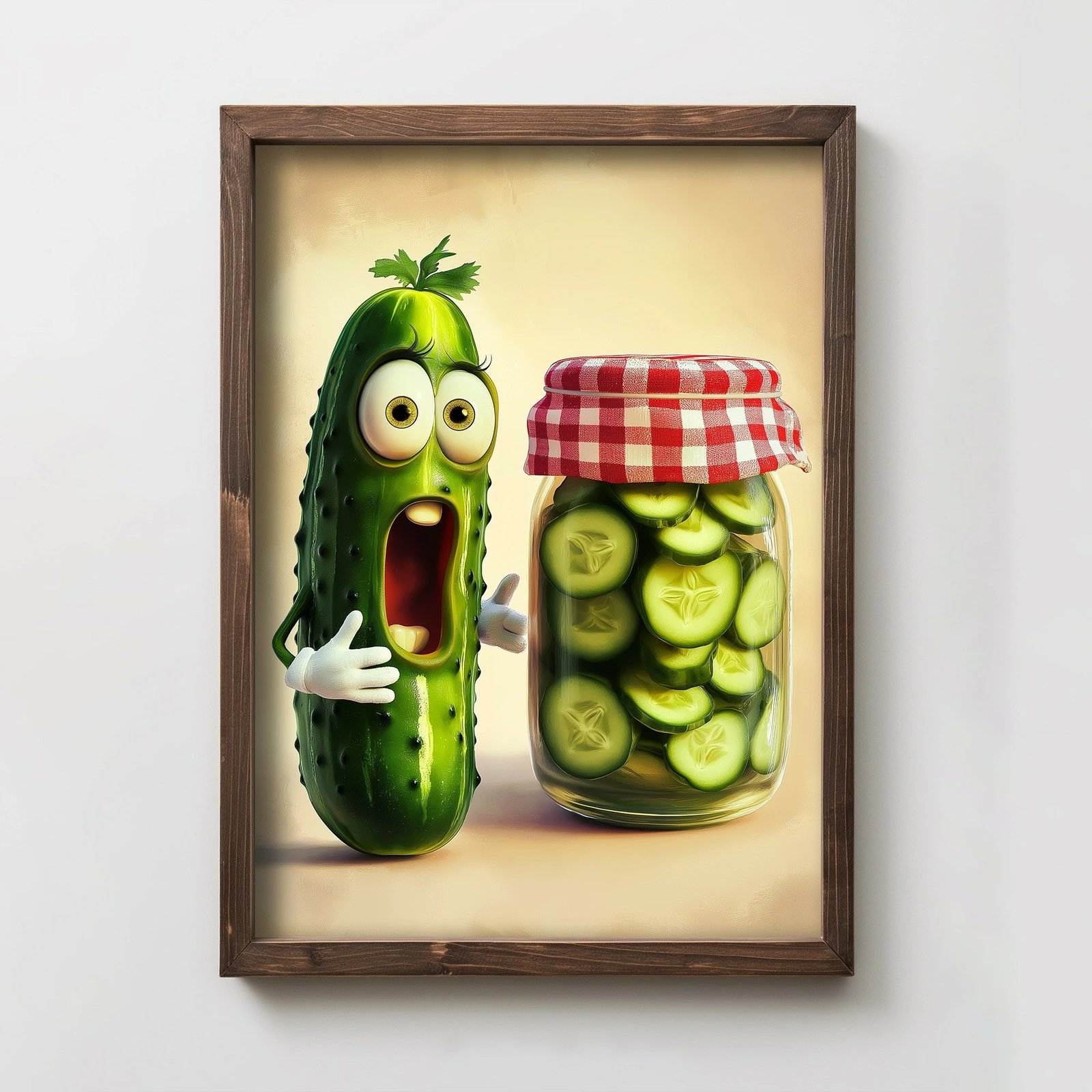 Pikturë dekorative me kornizë MDF, shumëngjyrëshe, Wallity, TUN045-L