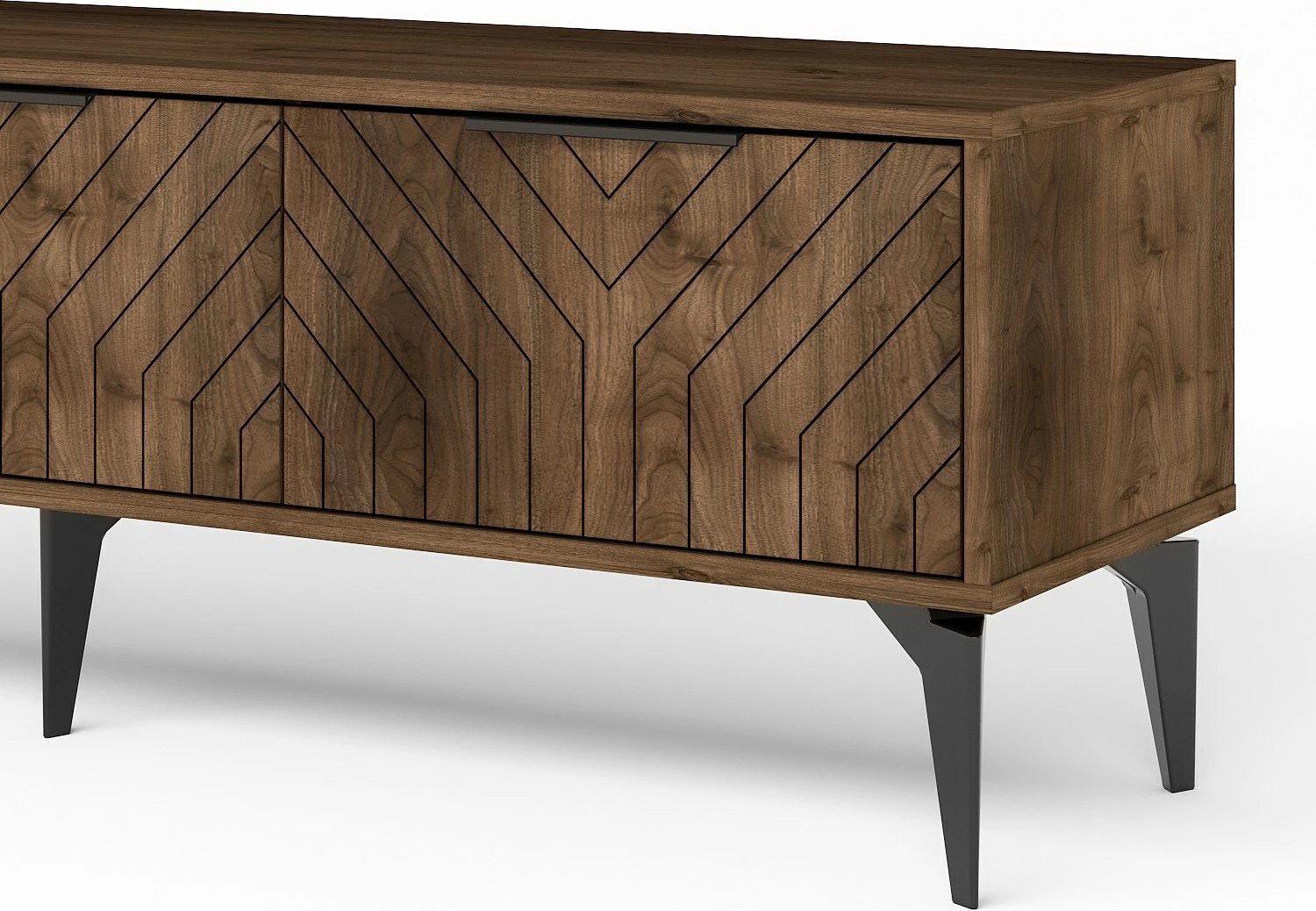 Komodë TV Skye Decor, Regina, ngjyrë arre