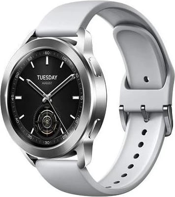 Orë inteligjente Xiaomi Watch S3, ngjyrë argjendi
