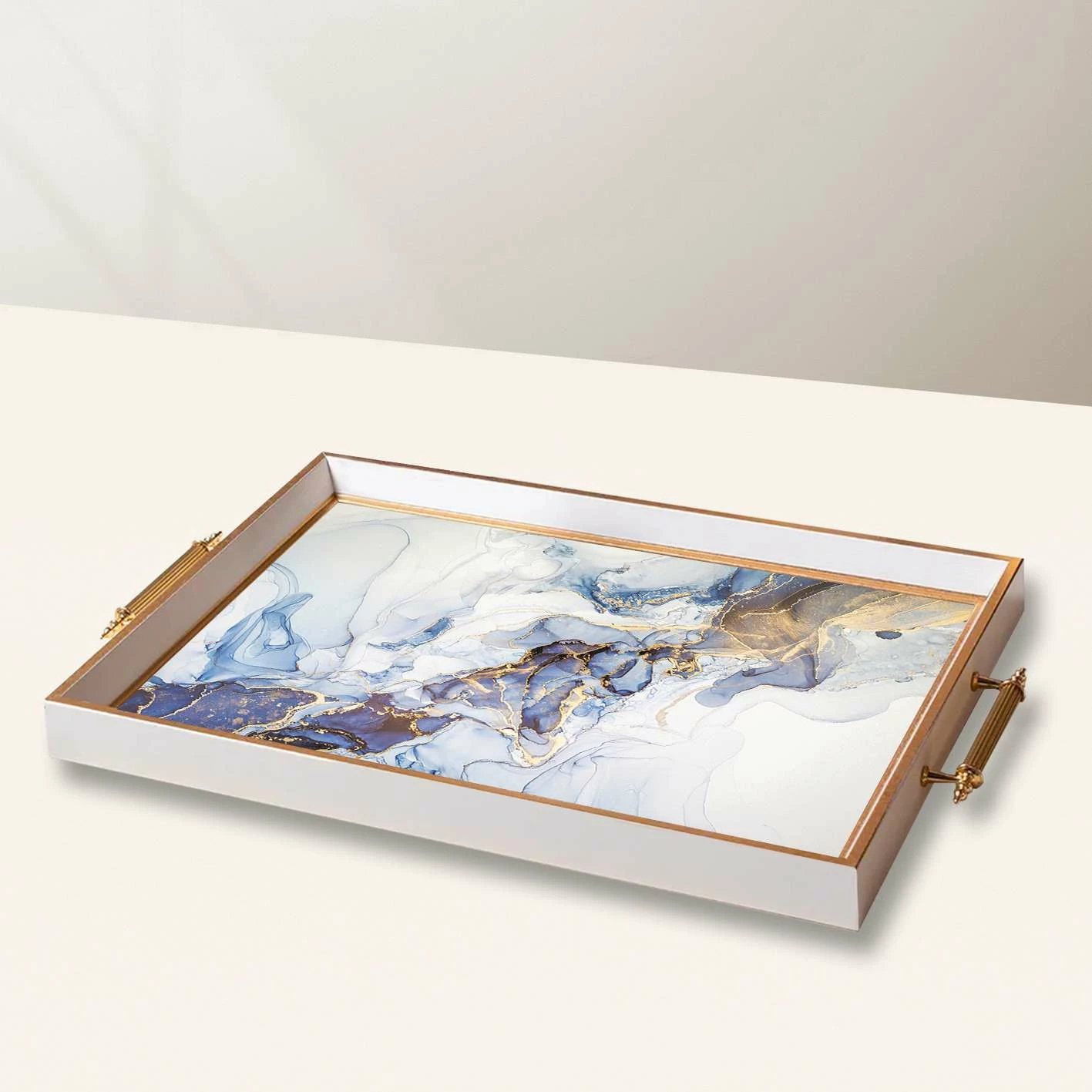 Tabaka prej qelqi Aberto Design, shumëngjyrëshe, TPB10022