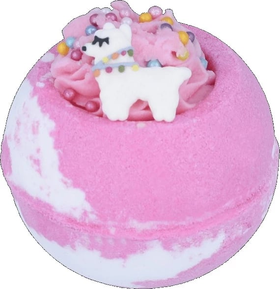 Bombë për banjë Bomb Cosmetics No Prob-Llama Bath Blaster 160g