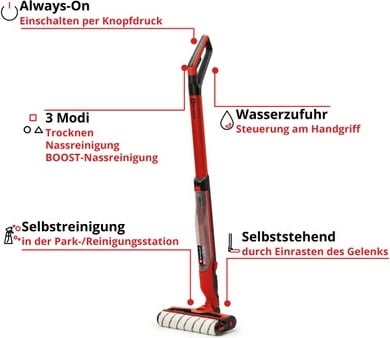 Pastrues dysheme pa kabllo Einhell CLEANEXXO, Power X-Change, 400ml, i kuq Pastrues dysheme pa kabllo Einhell CLEANEXXO, Power X-Change, 400ml, i kuq