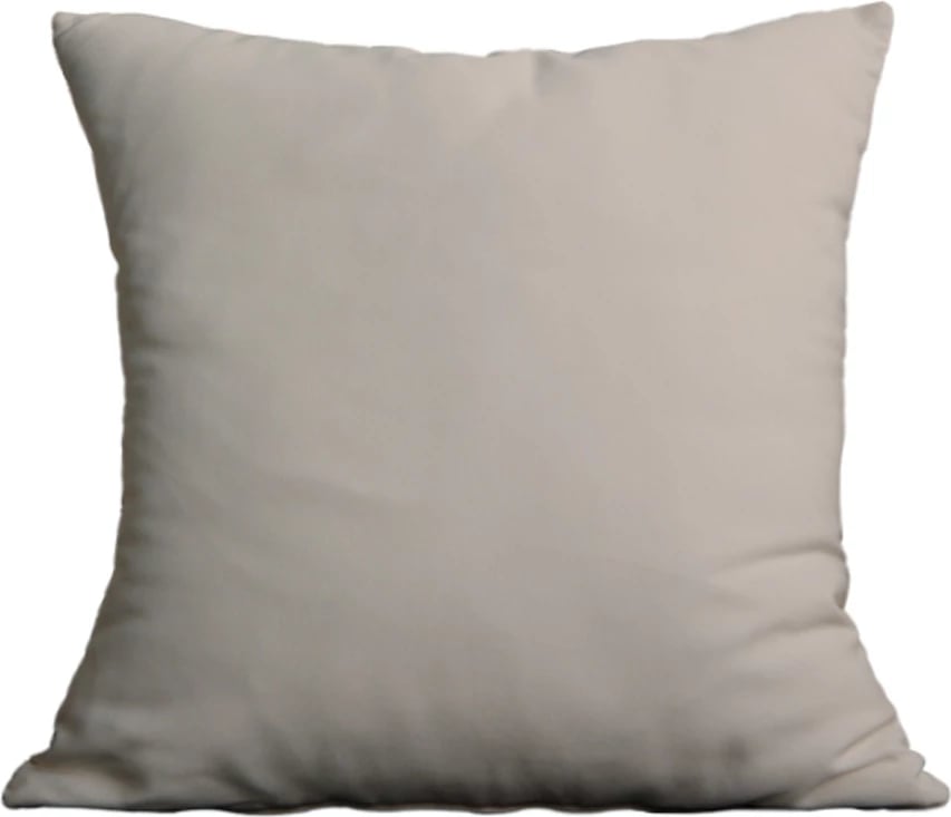 Jastëk dekorativ Acai, kadife, ngjyrë bezhë-dijon-gri, 45x45cm